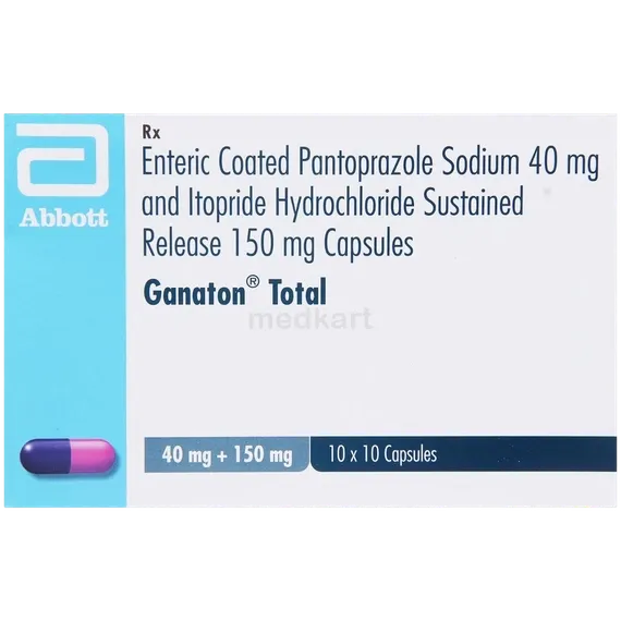 ganaton total capsule 10's